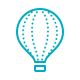 Gilbers und Baasch Heißluftballon Icon