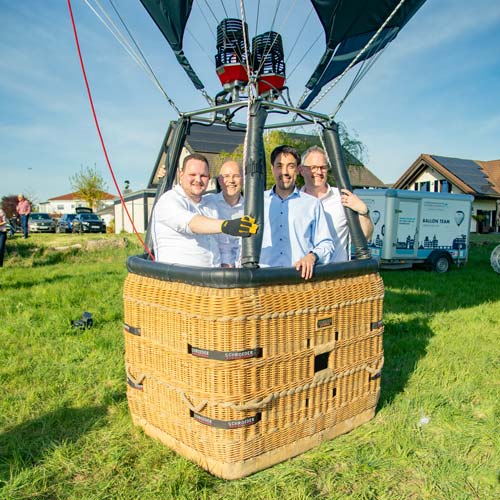 Der von Heißluftballon von Gilbers und Baasch Immobilien