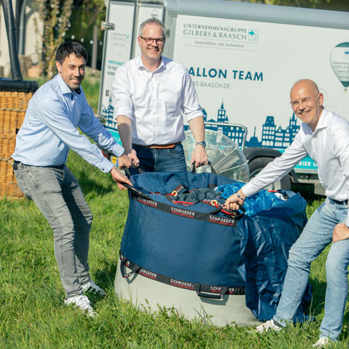 Ballon Geschäftsführung Gilbers und Baasch