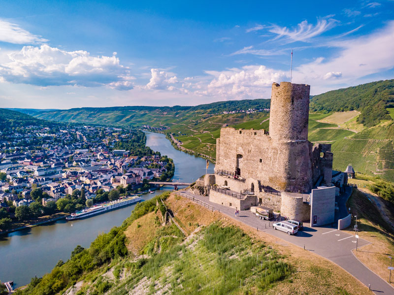 Burg Landshut – Ein Blick über Bernkastel-Kues