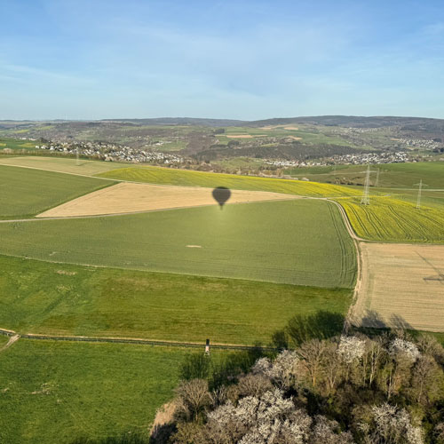 der einzigartige Heißluftballon von Gilbers und Baasch