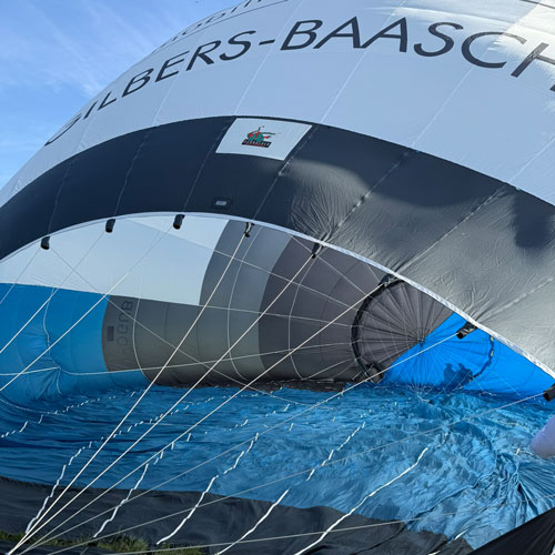 Der von Heißluftballon von Gilbers und Baasch