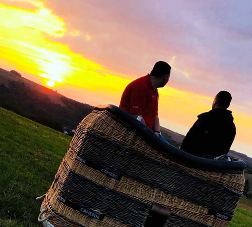 Gilbers und Baasch Ballonfahrt Impressionen