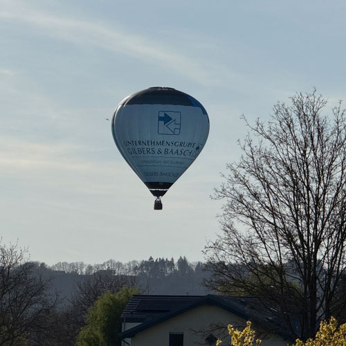 Heißluftballon von Gilbers und Baasch