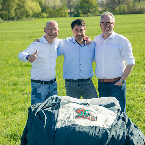 Taufe Heißluftballon Gilbers und Baasch
