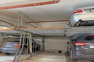 Doppelparker in der Tiefgarage
