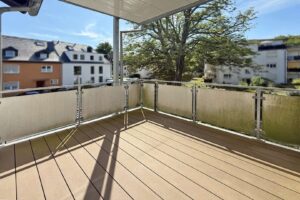Praktischer Balkon