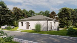 klein, fein, mein Bungalow, Beispielbild Frontansicht