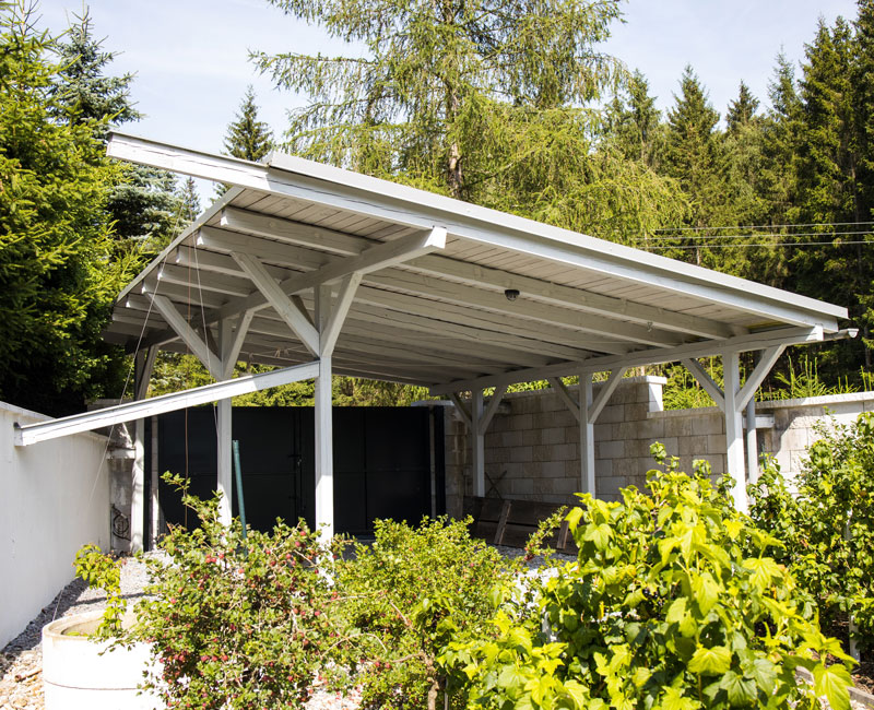 Carport-Typen und Wertsteigerung Immobilie