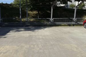 Der Außenstellplatz