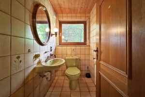 Gäste-WC in der OG Wohnung
