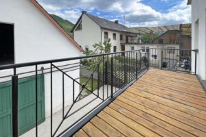 Einladender Balkon