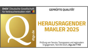 DtGV Siegel für herausragende Makler 2025