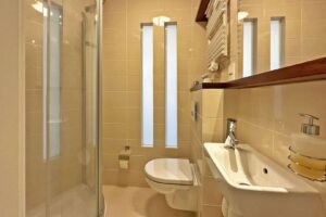 Innenliegendes Duschbad