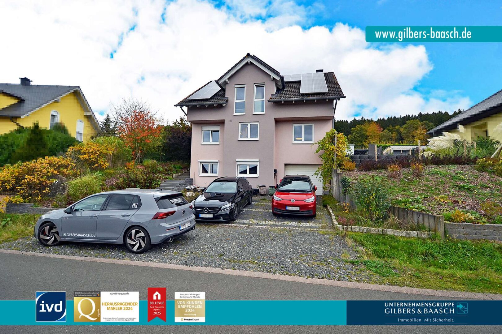 Freistehendes Einfamilienhaus