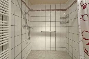 Dusche im innenliegenden Bad EG