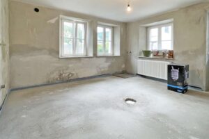 Großzügige Rohbaufläche