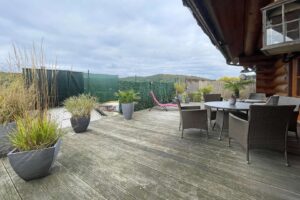 Detail große Terrasse