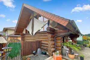 Rückansicht Ihres neuen Zuhauses