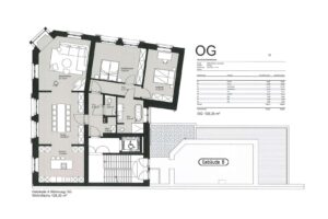 Grundriss Wohnung 1.OG