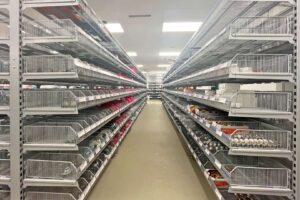 Regalsystem kann auf Wunsch übernommen werden