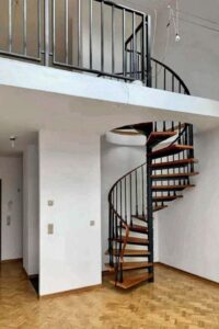 Charmante Wendeltreppe