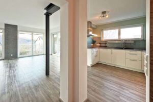 Zugang Wohnzimmer und Küche