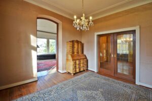 Essbereich mit Schiebetür