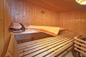 Sauna im Keller