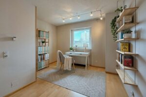 Schlafzimmer 3 oder Büro - (KI generiertes Visualisierungsbeispiel)