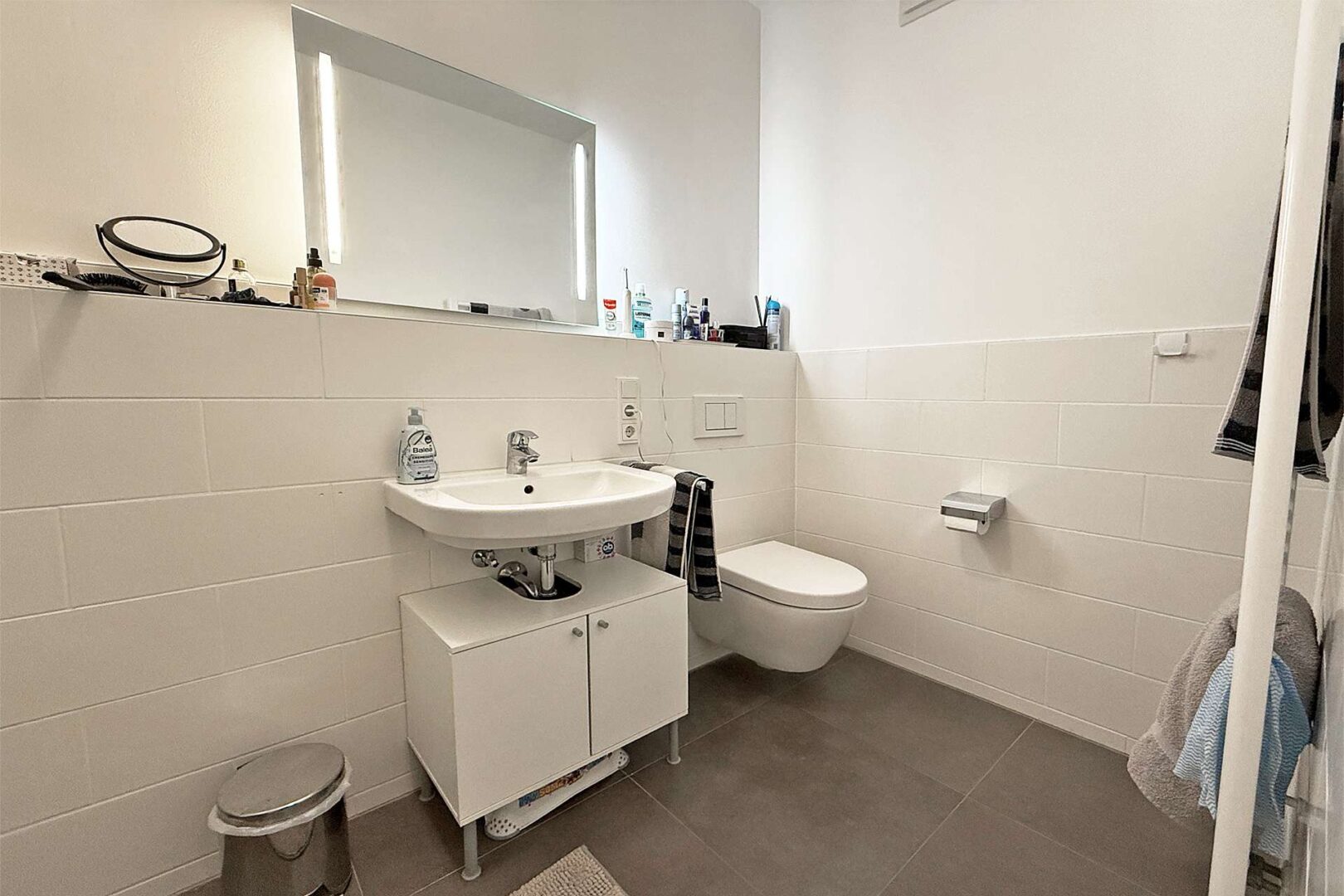 Innenliegendes Badezimmer