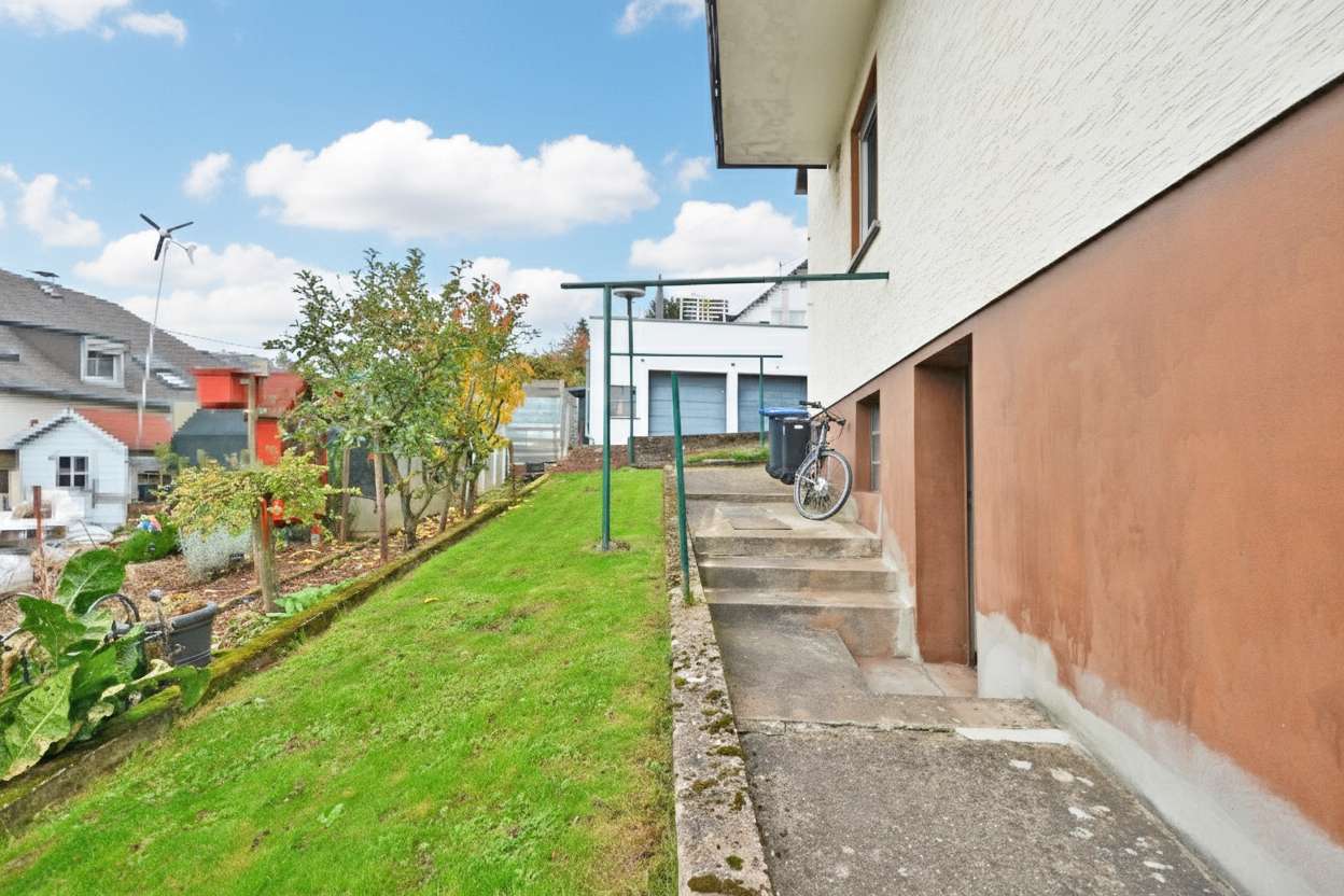 Rückseite das Hauses