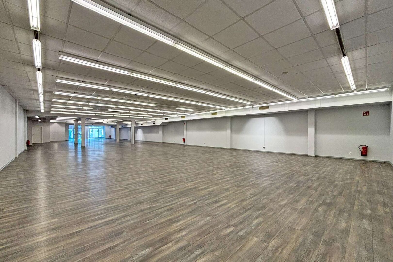 Sehr offene Raumgestaltung