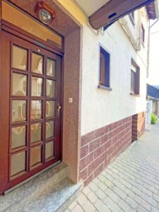 Detailansicht Eingangstür