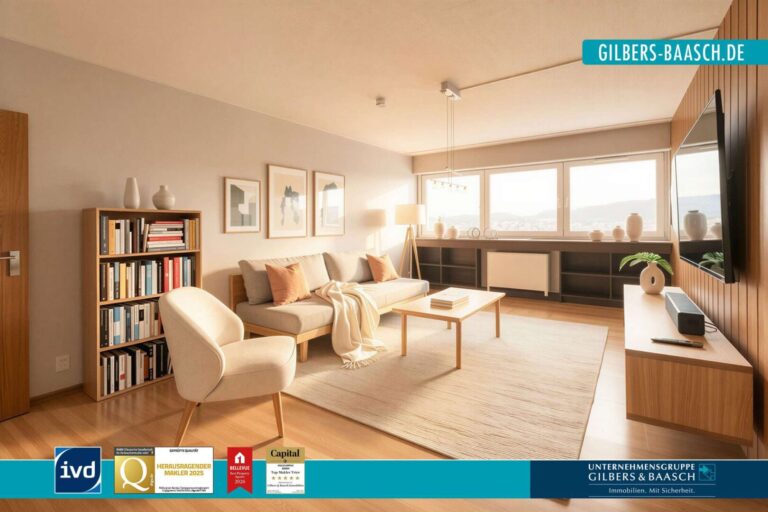 Wohnung zum Kauf in Trier-Heiligkreuz (KI-generierter-Einrichtungsvorschlag)