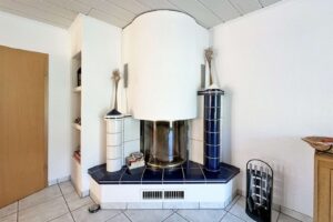 Kaminofen im Wohnzimmer