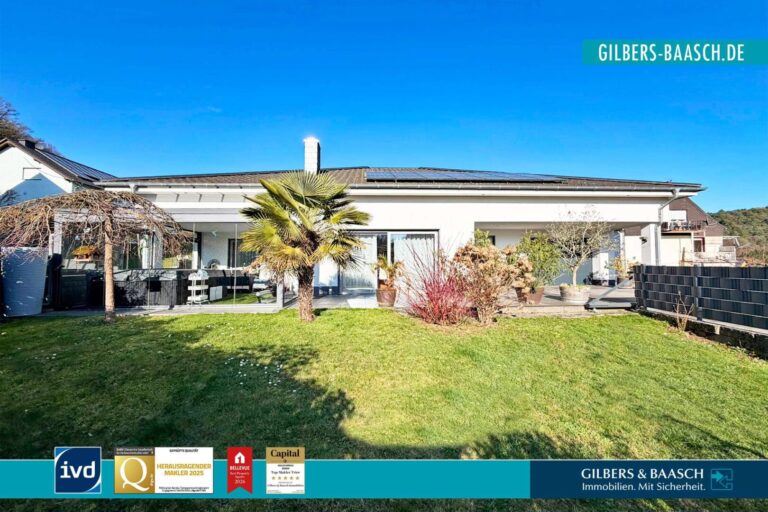 Einfamilienhaus in Bungalow-Bauweise