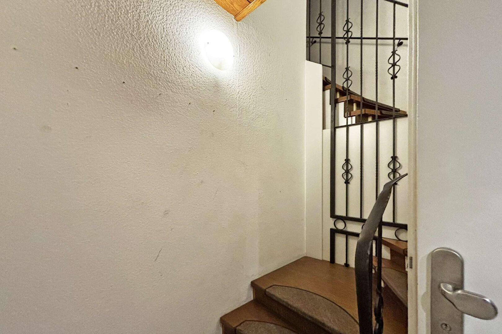 Eingang der Wohnung im Obergeschoss