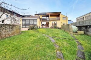 Rückseite des Hauses