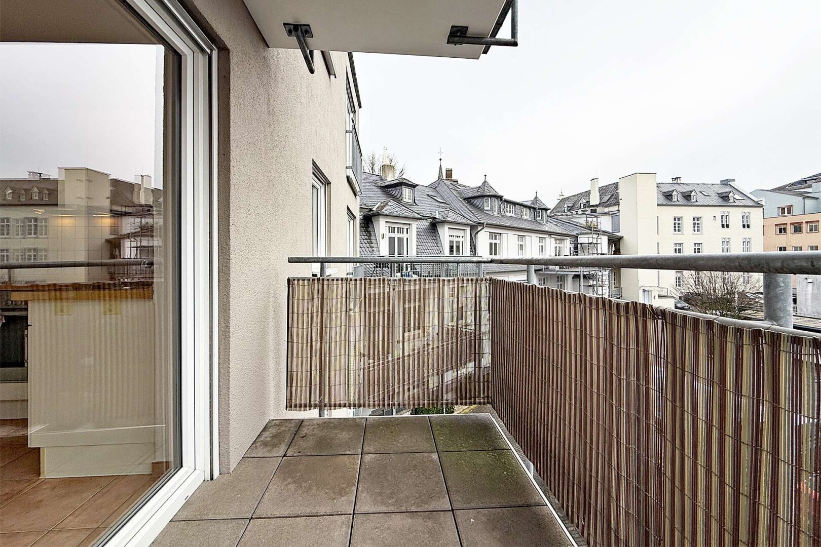 Balkon an der Küche