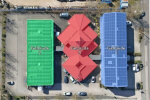 Übersicht Gebäudeteile