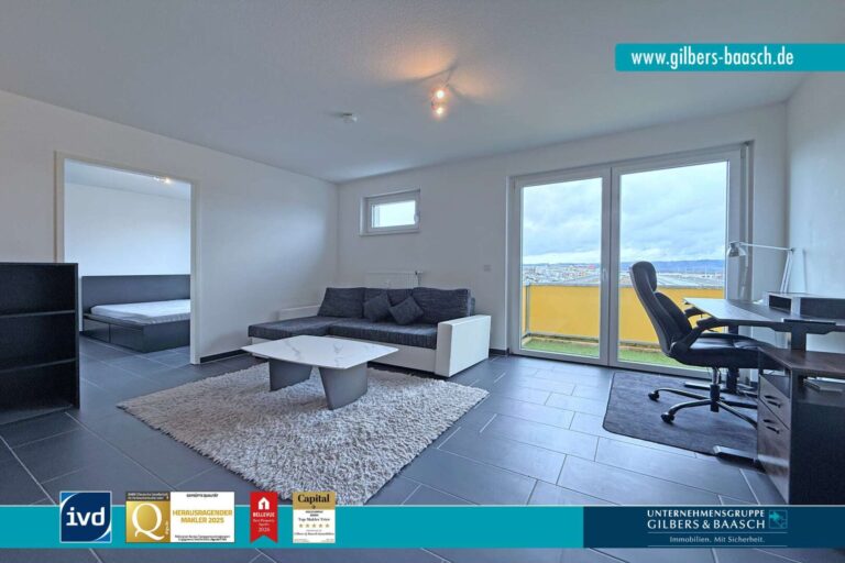 2-Zimmer-Wohnung mit Balkon