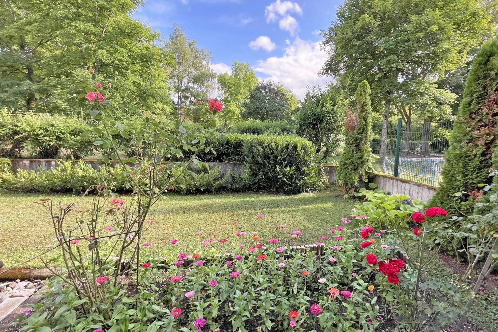 Aussicht einiger Mieter