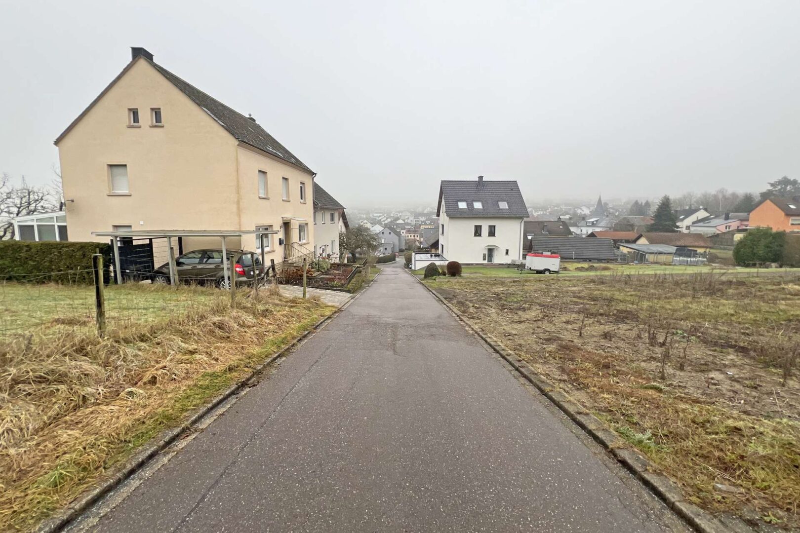 Straßenansicht von oben