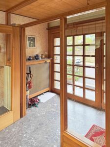 Hauseingang, Windfang