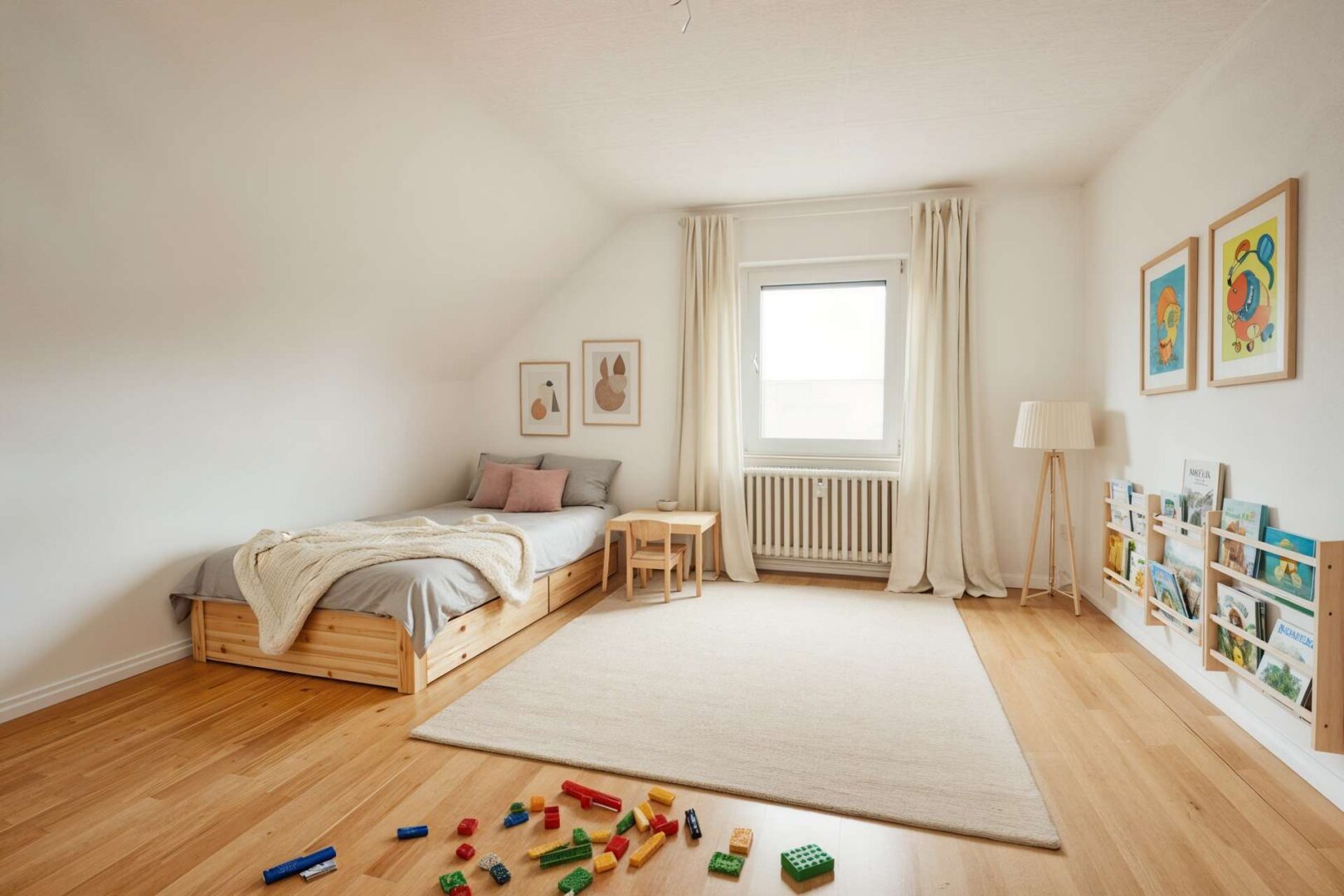 Schlafzimmer (DG) - (KI generiert)