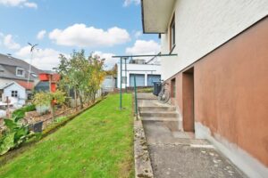 Rückseite das Hauses