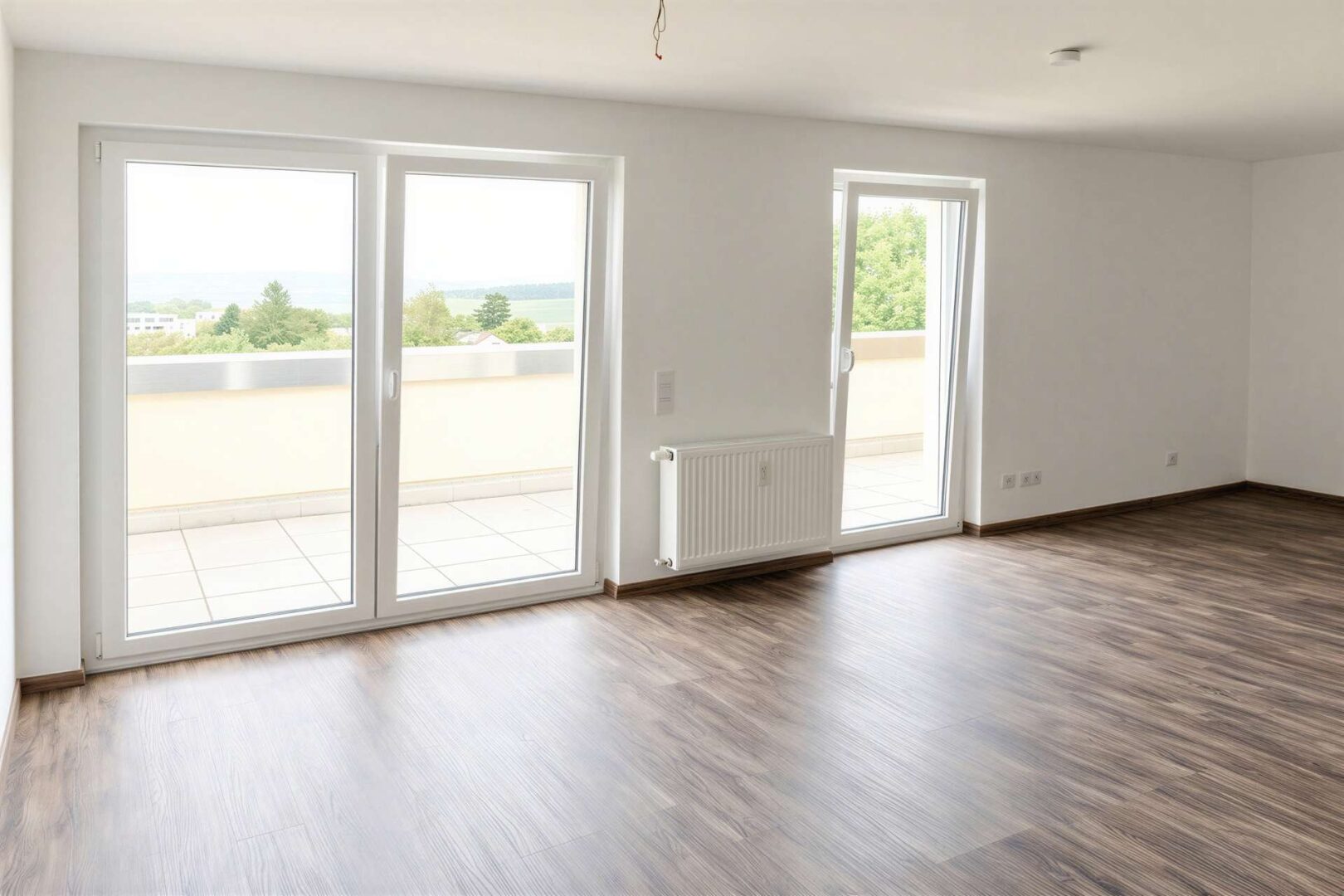 Wohnbereich mit Terrassenzugang