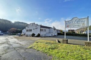 Ansicht von der Straße aus