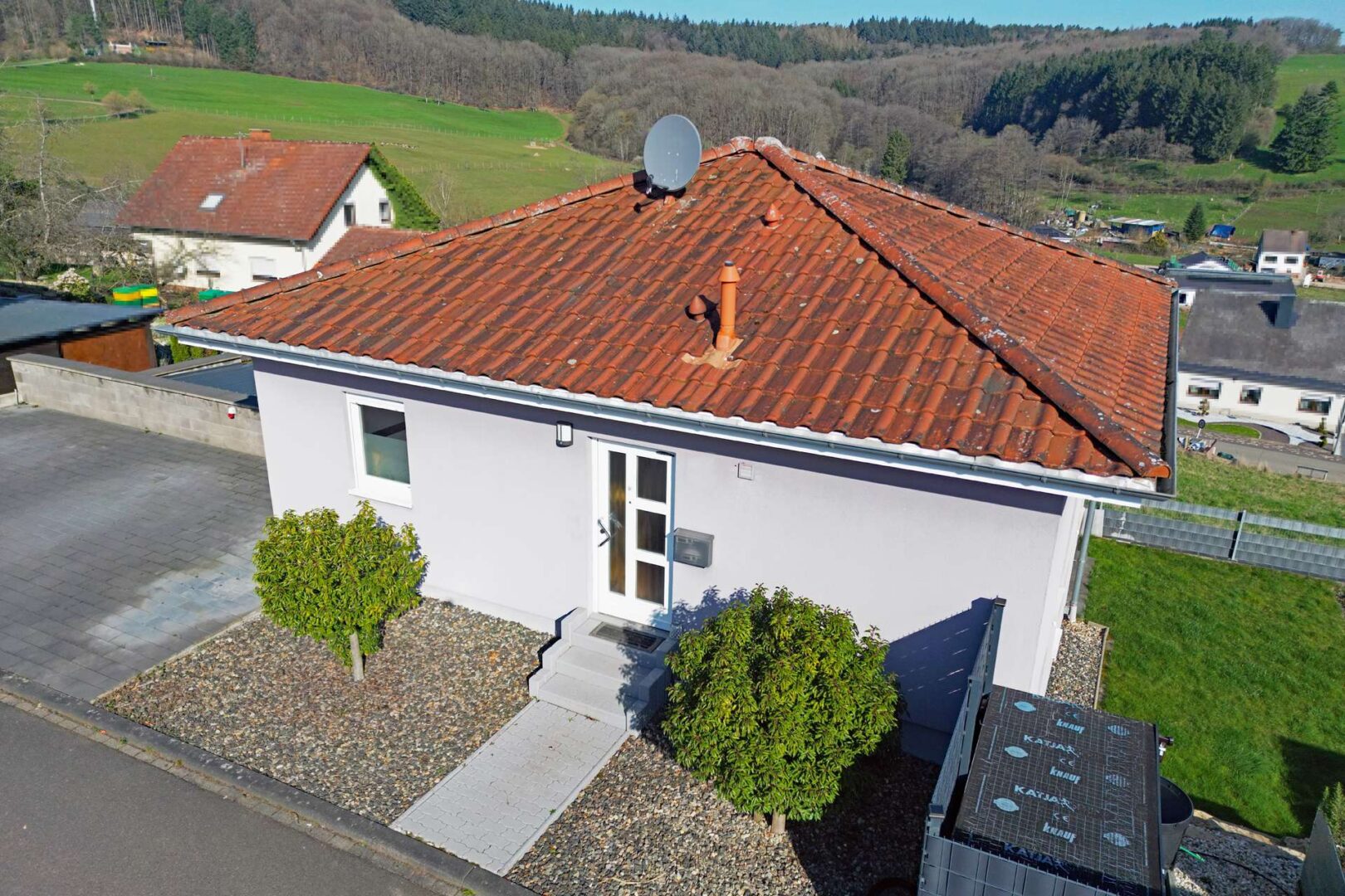 Luftaufnahme Straße